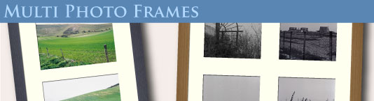 multi photo frame header