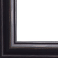 black photo frame corner