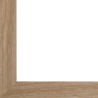 thin oak photo frame corner