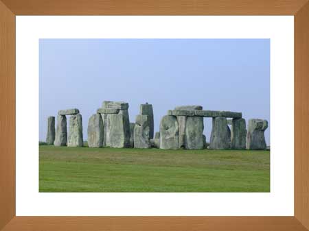 photo framing example - stonehenge