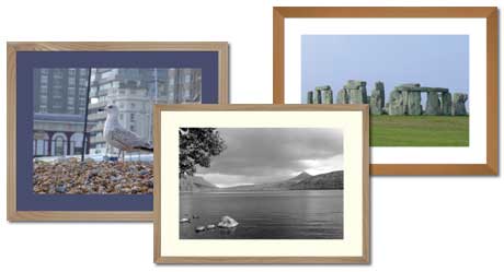 light wood photo frames